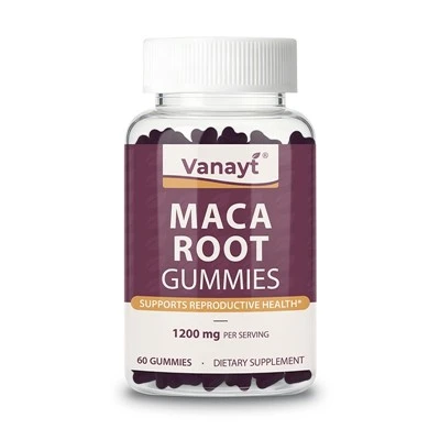 Nahrungsergänzungsmittel mit Maca-Gummis